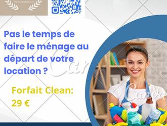 Forfait nettoyage de départ appartement Garden