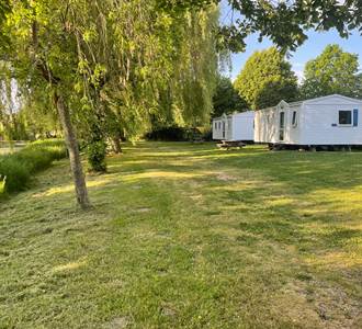 Camping la Voueize Gouzon - mobil home