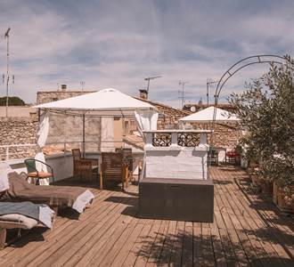 just arrived on the spectacular rooftop