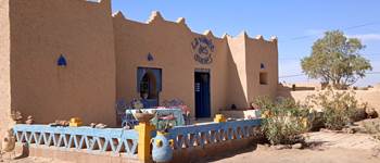 La façade de la maison d'hôtes