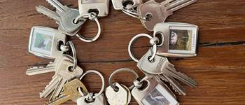 Trousseau des clés de L'Enclos Bleu