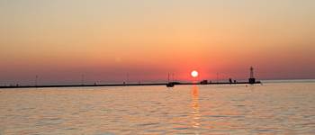 Vue sur mer port de cancale
