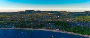 Ambatoloaka - Nosy Be vue d'en haut