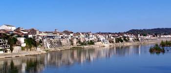 Garonne vue des quais de Tonneins
