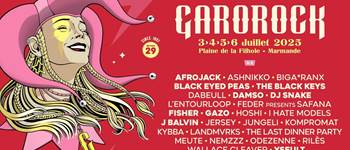 la programmation du GAROROCK 2025