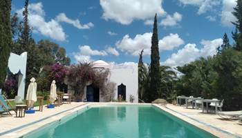 piscine devant la chambre reglisse-presta