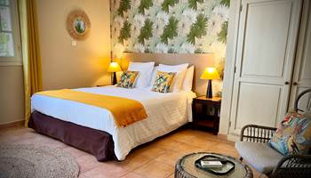 Chambre Cannelle 5 - La villa des cannes - Sainte Marie - île de la  Reunion-presta