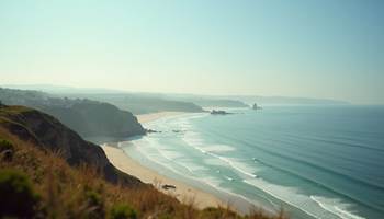 Vue panoramique de la côte basque-photo-news