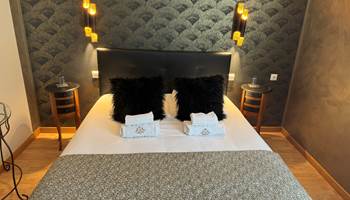 la chambre confort PLUS PMR du Vintage Hôtel à Quimperlé-presta