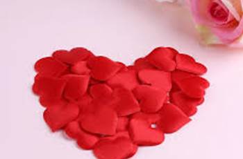 coeur en petale 10€