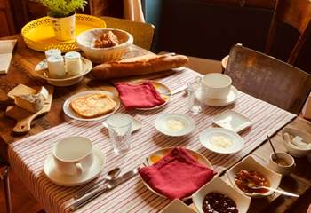 Table petit déjeuner