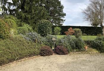 le parking des hôtes