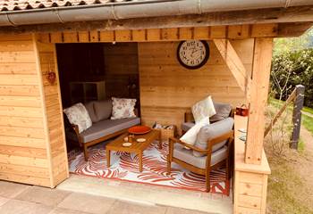 cabanon attenant au gite le cerisier