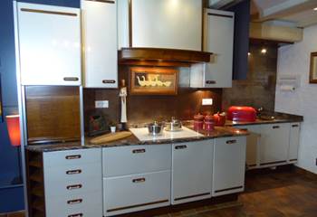 gîte avec grande cuisine équipée