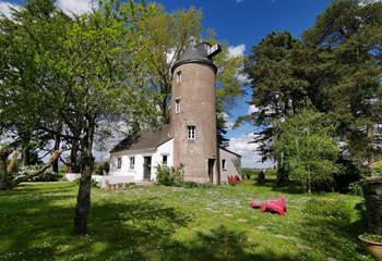 Jardin au printemps, moulin de La Retardière, Orvault
