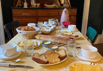 Petit-déjeuner Maison Volière