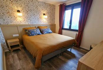 La chambre de la suite parentale