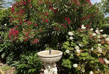 La fontaine fleurie