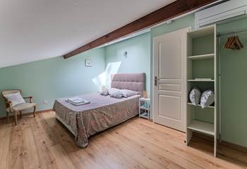 Chambre gîte 2 lit 160x200 climatisée