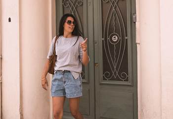 Outside Chez Pepito & Zaza