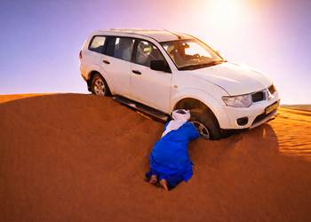 Les aléas d'un circuit dans les dunes
