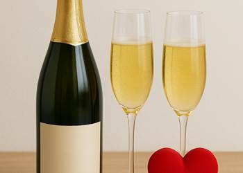 champagne romantisch