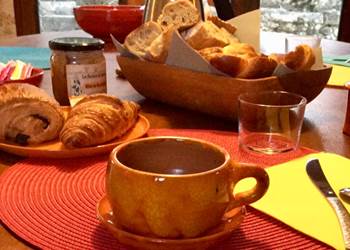Petit déjeuner continental