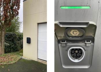 Borne électrique Villa Emeraude