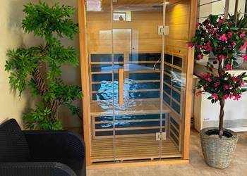 Sauna (chaleur sèche) en option
