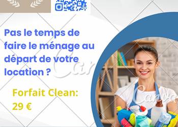 Forfait nettoyage de départ appartement Garden