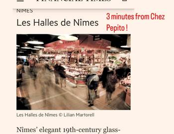 Financial Times Halles de Nîmes