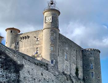 Le chateau de Lussan