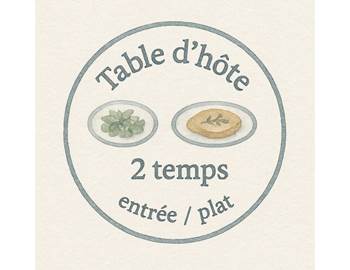 2 temps entrée plat