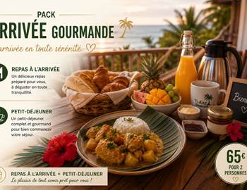 pack arrivée gourmande