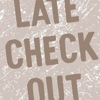Late check out-options
