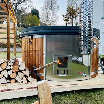 Bain nordique spa, 4 p Rockin 70's lodges