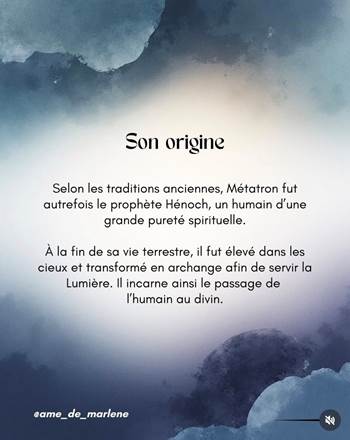 origine de Metatron
