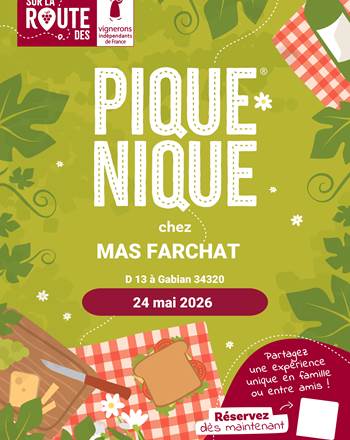 Pique nique du Vigneron Indépendant 2026 au Mas Farchat