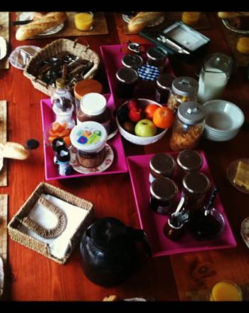 le petit dejeuner buffet