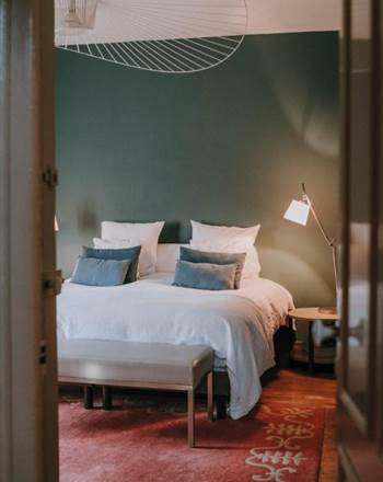 Castel Jolly  chambre bleu