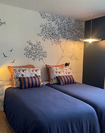 chambre bord de Mer aves salle de bain privative et wc