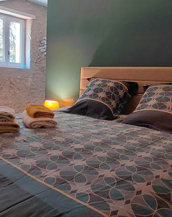 Chambre double gîte les Ecureuils