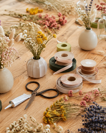ateliers fleurs séchées