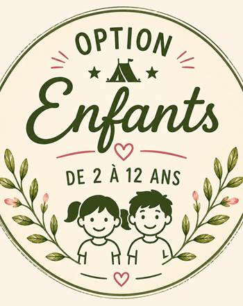 Option : enfants de 2 à 12 ans