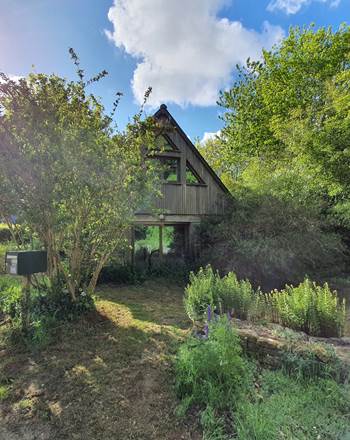 Chalet Proue ensoleillée paysage