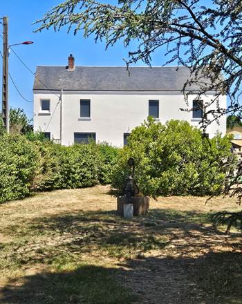 Le Quai d'Neuf — Gîte de groupe en Creuse (15 personnes) - vue jardin
