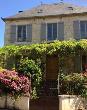Entrée du gîte La Terrasse