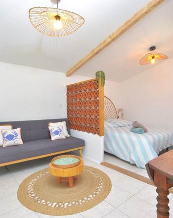 villa-les-salines-cabane-pêcheur-location-appartement-maison-vacances-grau-du-roi-jardin-proche-plage-grande-capacité-couchages