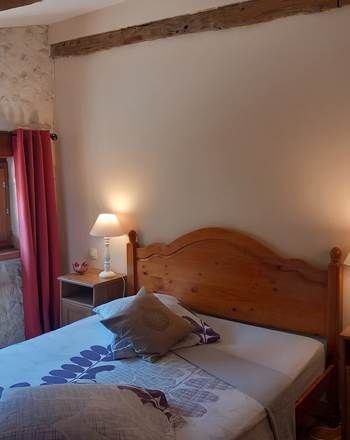 Chambre lit double