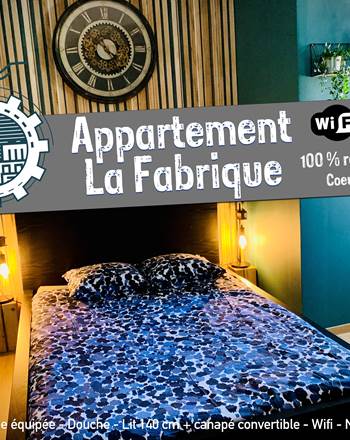 Appartement La Fabrique - Jusqu'à 4 personnes